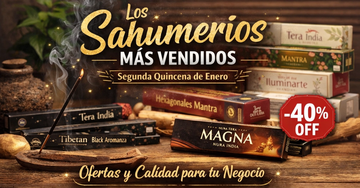 🔥 Los sahumerios más vendidos de la segunda quincena de enero